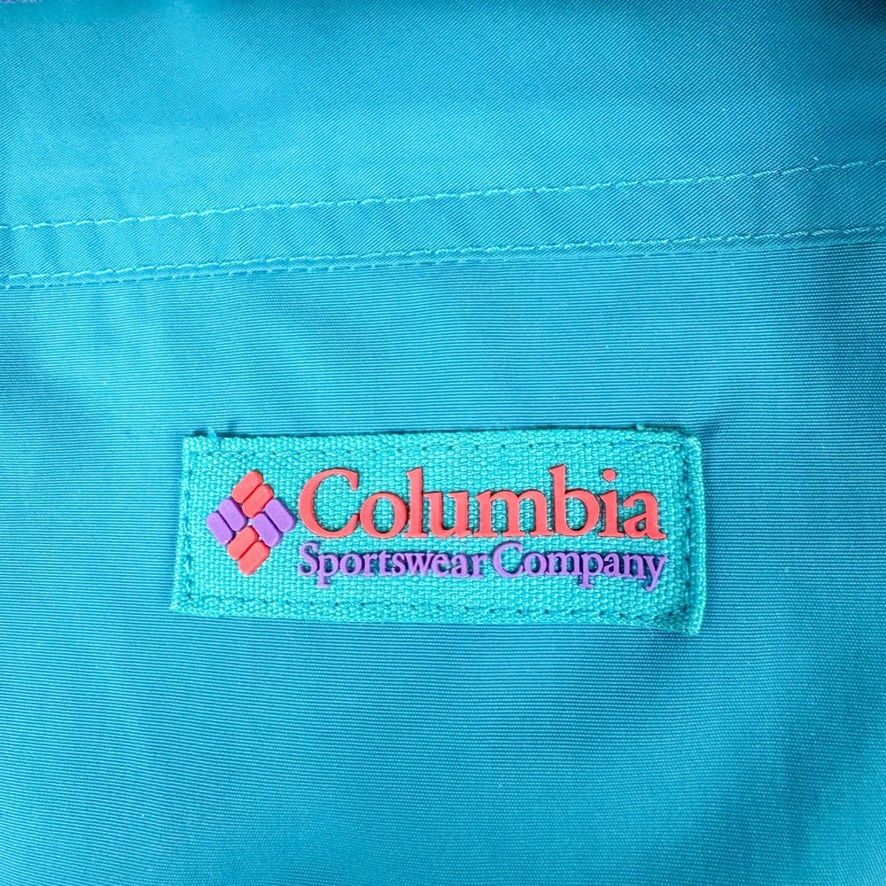 Columbia Bugaboo Omni-Tech Jacket Mens Medium Blue Ski Coat Waterproof Shell - Picture 3 of 15